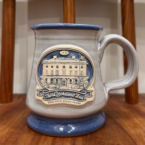 Deneen Pottery The Larchwood Inn Wakefield Wakefield Rhode Island Mug Cup